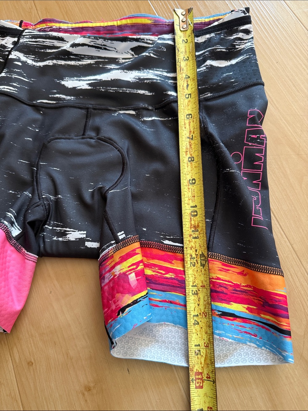 ZOOT LTD CYCLE 7" ISHORTS VIBRANT MULTI COLOR HIGH PERFORMANCE INDOOR OUTDOOR LG - Picture 6 of 12